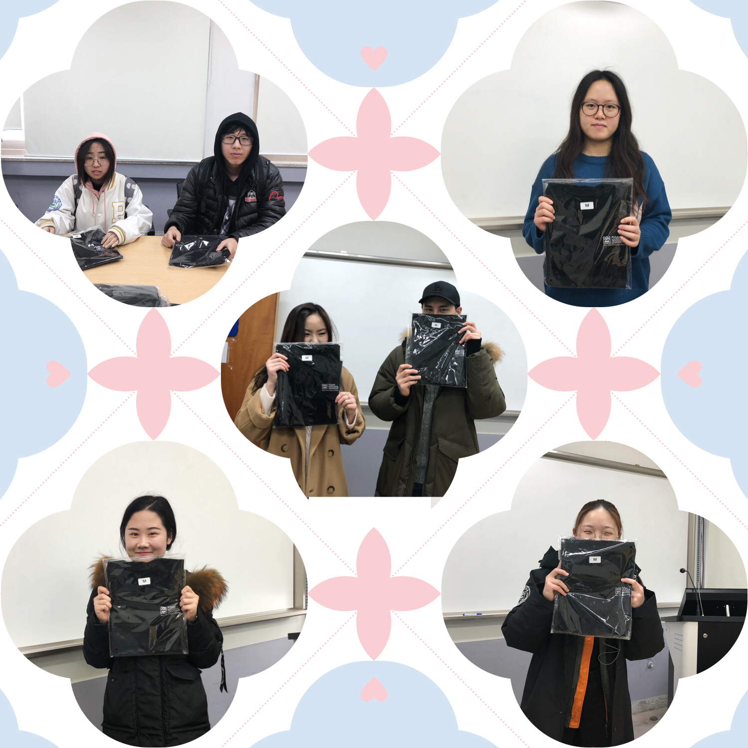 [학부] 2018.12.20. 외국인유학생 학과티셔츠 배부